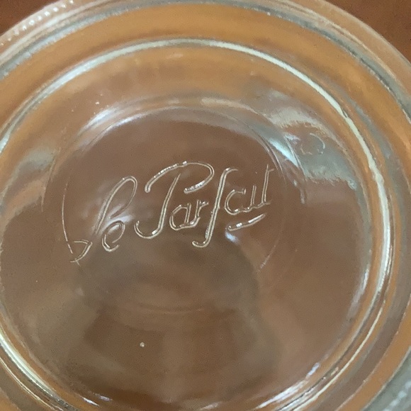 🌶🥬Three (3) Le Parfait Mason, Canning, Preserving Jars Farmhouse Kitchen… - Picture 7 of 8